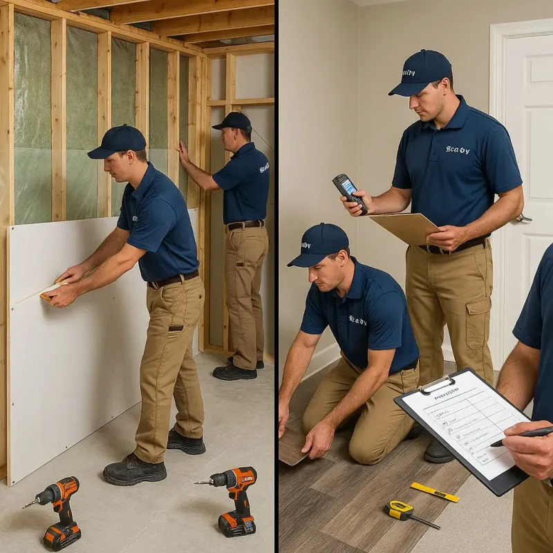 Repairs and Reconstruction process in Bethel Heights, AR